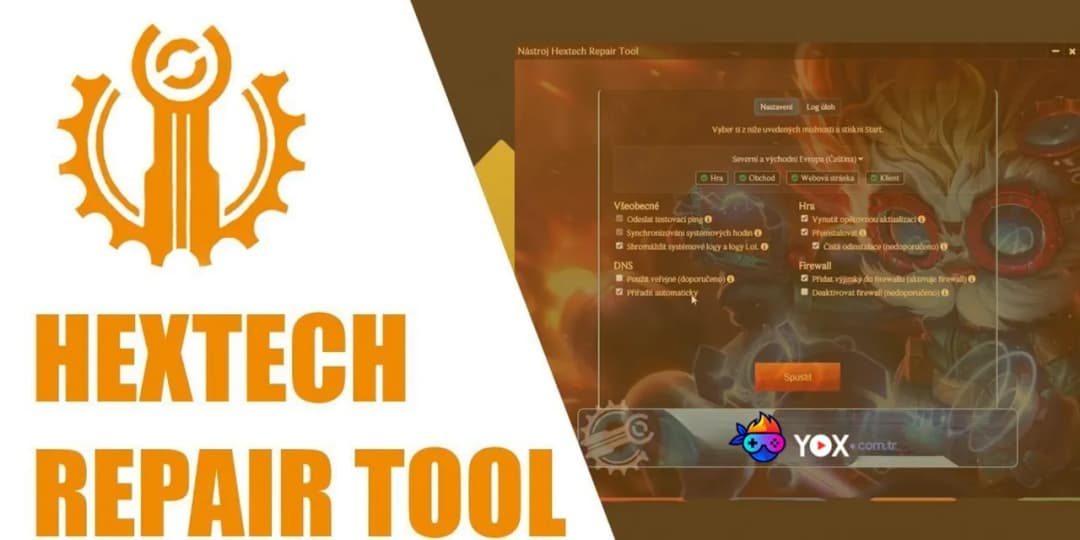 LoL loading screen freeze çözümü için Hextech Repair Tool aracı LoL loading screen freeze çözümü için Hextech Repair Tool aracı