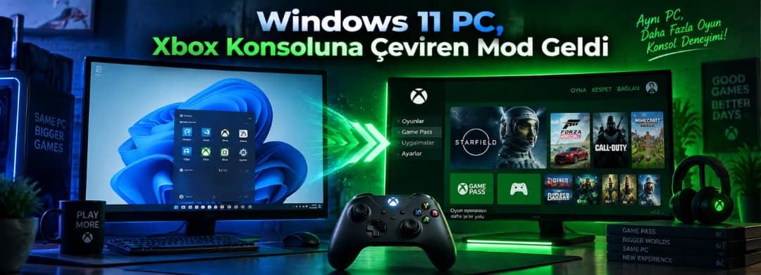 Windows 11 Kompakt Mod Nedir? Xbox Arayüzü Nasıl Açılır? Windows 11 Kompakt Mod Nedir? Xbox Arayüzü Nasıl Açılır?