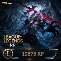 League Of Legends (LoL) 10875 RP Satın Al
