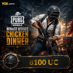 PUBG Mobile 8100 UC Satın Al