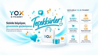 Yox e-ticaret platformu müşteri memnuniyeti