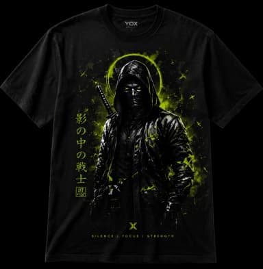 Samurai Ninja Baskılı Unisex T-shirt Samurai Ninja Baskılı Unisex T-shirt