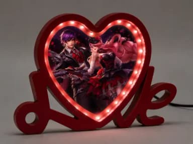 Kişiye Özel Love Led Fotoğraf Çerçevesi