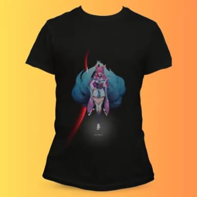 LoL Ahri Tshirt Tasarla