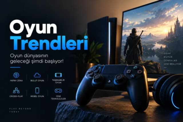 Oyun Trendleri: Oyun Dünyasını Değiştiren Yeni Teknolojiler - Yayın Tarihi: 03.01.2026 Oyun Trendleri: Oyun Dünyasını Değiştiren Yeni Teknolojiler - Oyun Haberleri kategorisinden