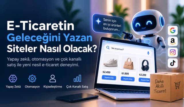 E-Ticaretin Geleceğini Yazan Siteler Nasıl Olacak? - Yayın Tarihi: 08.01.2026 E-Ticaretin Geleceğini Yazan Siteler Nasıl Olacak? - E-Ticaret Haberleri kategorisinden