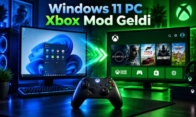 Windows 11 Kompakt Mod Nedir? Xbox Arayüzü Nasıl Açılır? - Yayın Tarihi: 06.01.2026 Windows 11 Kompakt Mod Nedir? Xbox Arayüzü Nasıl Açılır? - Teknoloji haberleri kategorisinden