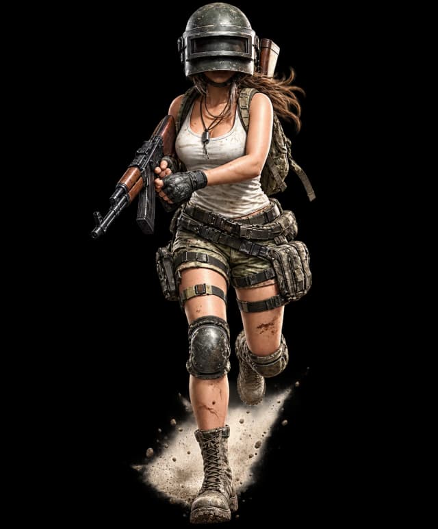 PUBG Mobile karakter görseli