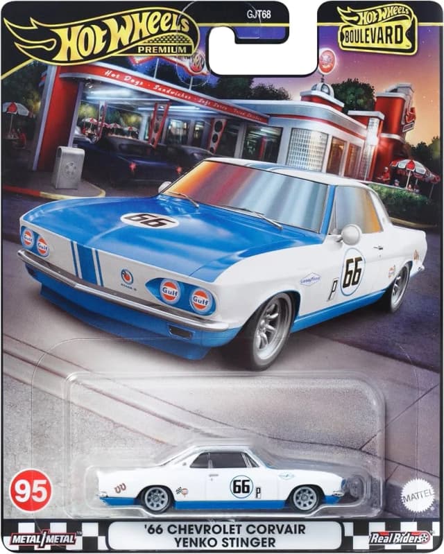 1966 Chevrolet Corvair Yenko Stinger Koleksiyon Model Araba 1966 Chevrolet Corvair Yenko Stinger Koleksiyon Model Araba