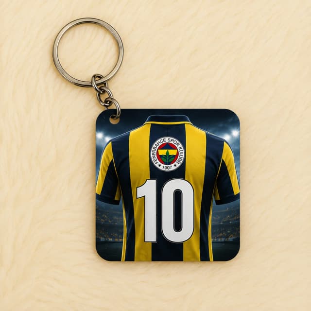 Fenerbahçe 10 Numara Temalı Koleksiyon Anahtarlık Fenerbahçe 10 Numara Temalı Koleksiyon Anahtarlık