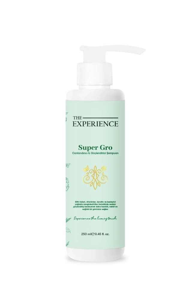 Super Gro Canlandırıcı & Güçlendirici Şampuan