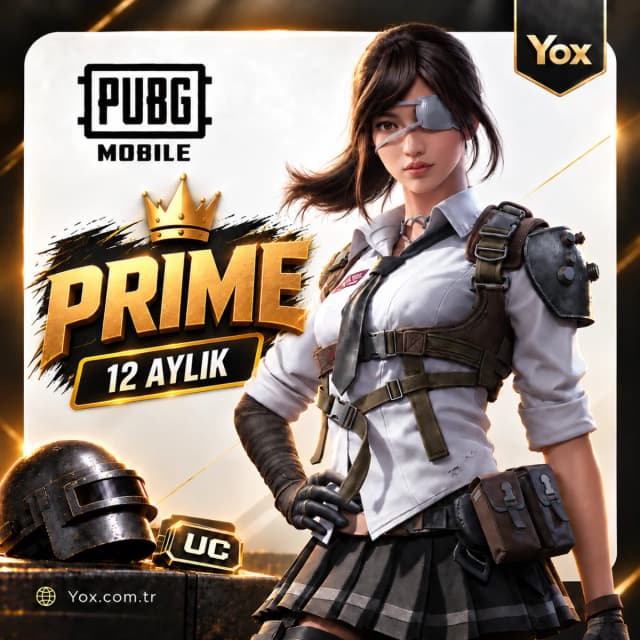 Pubg Mobile Prime (12 Aylık) Pubg Mobile Prime (12 Aylık)
