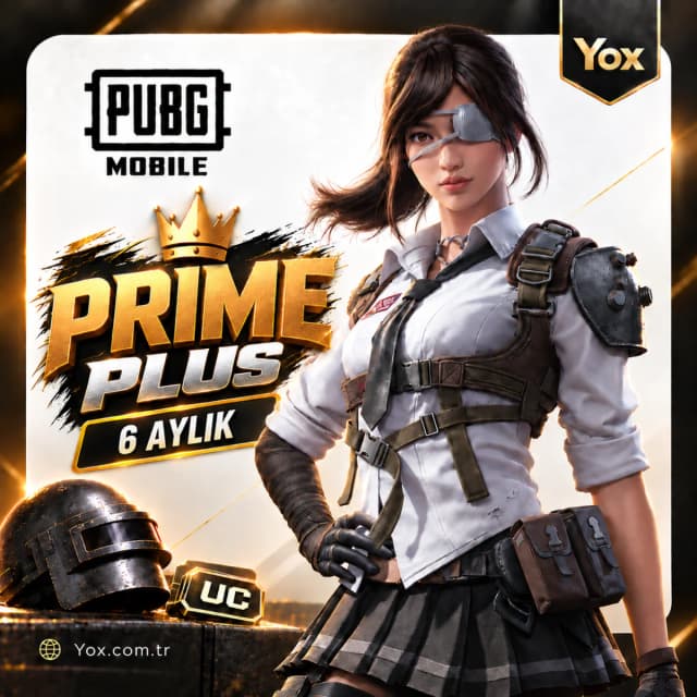 Pubg Mobile Prime Plus (6 Aylık) Pubg Mobile Prime Plus (6 Aylık)