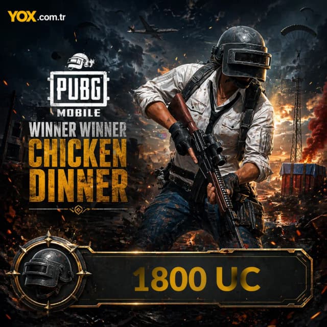 PUBG Mobile 1800 UC Satın Al - Ürün Görseli