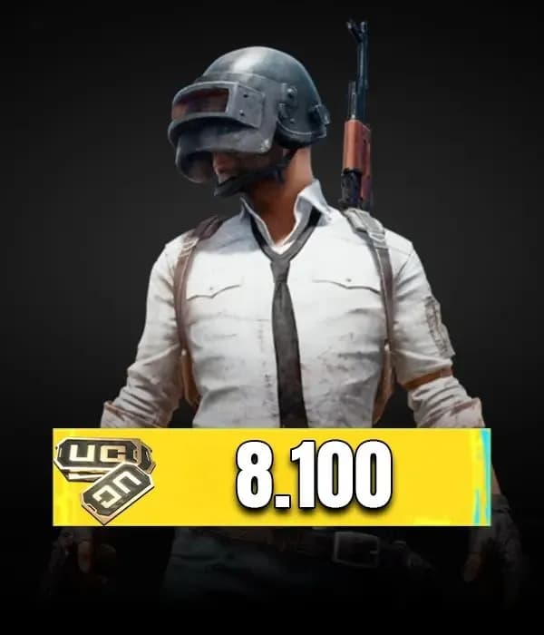 Pubg Mobile Global 8100 UC Satın Al Pubg Mobile Global 8100 UC Satın Al - Ürün Görseli
