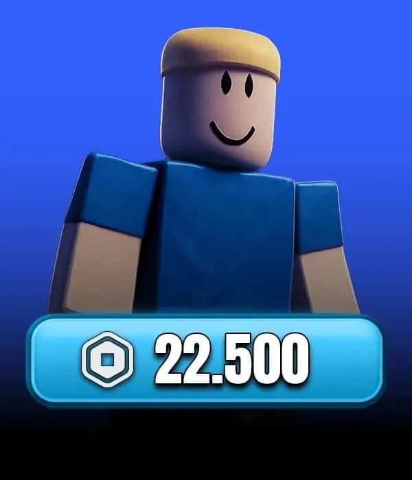Roblox 22500 Robux Satın Al Roblox 22500 Robux Satın Al - Ürün Görseli