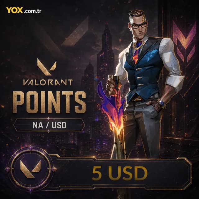 Valorant 5 USD Satın Al Valorant 5 USD Satın Al - Ürün Görseli