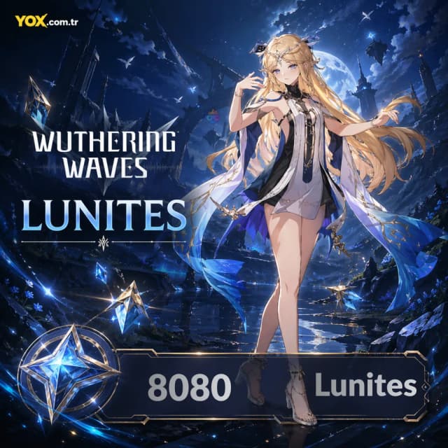 Wuthering Waves 8080 Lunites Satın Al - Ürün Görseli