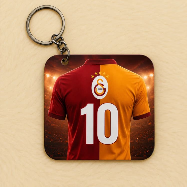 Galatasaray 10 Numara Temalı Koleksiyon Anahtarlık Galatasaray 10 Numara Temalı Koleksiyon Anahtarlık