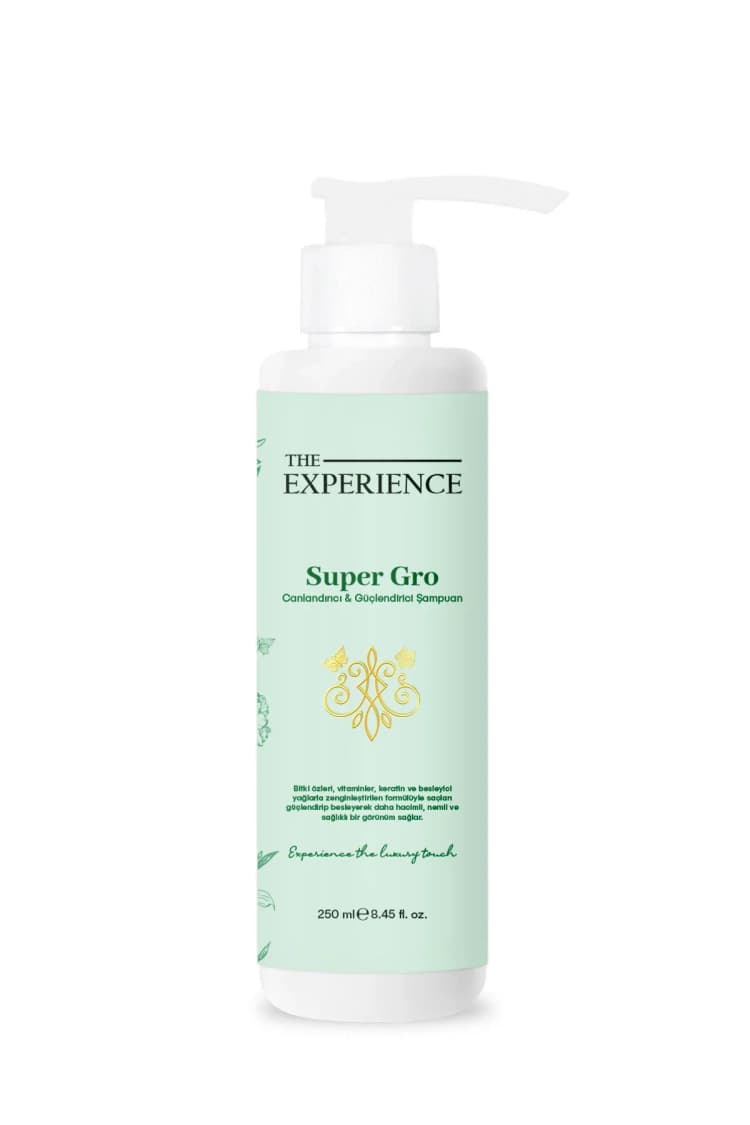 Super Gro Canlandırıcı & Güçlendirici Şampuan