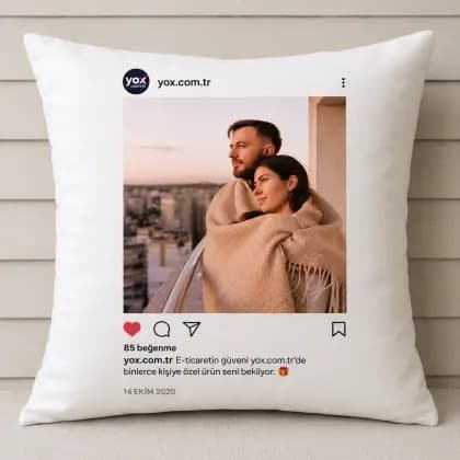 Instagram Yastık Tasarla