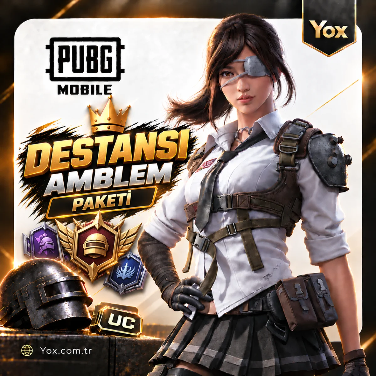 PUBG Mobile Destansı Amblem Paketi