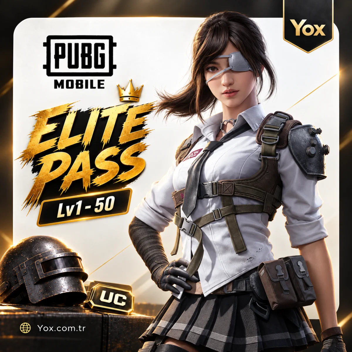 PUBG Mobile Elite Pass (Lv1-50)