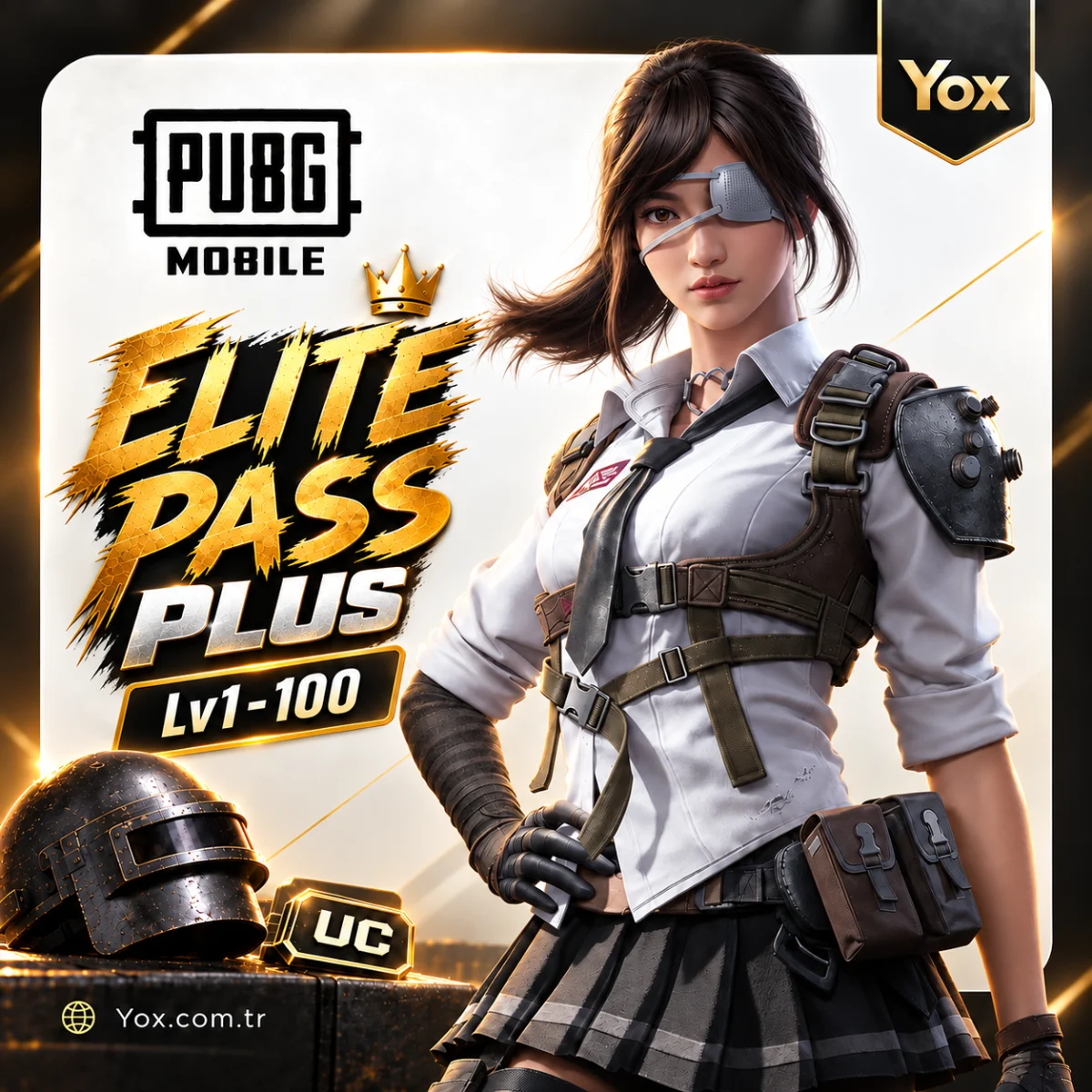 PUBG Mobile Elite Pass Plus (Lv1-100)