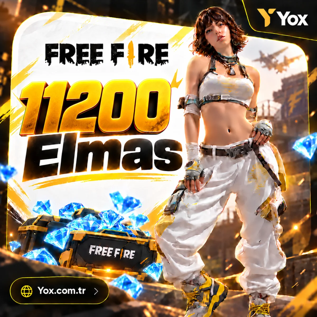 Free Fire 11200 Elmas Satın Al