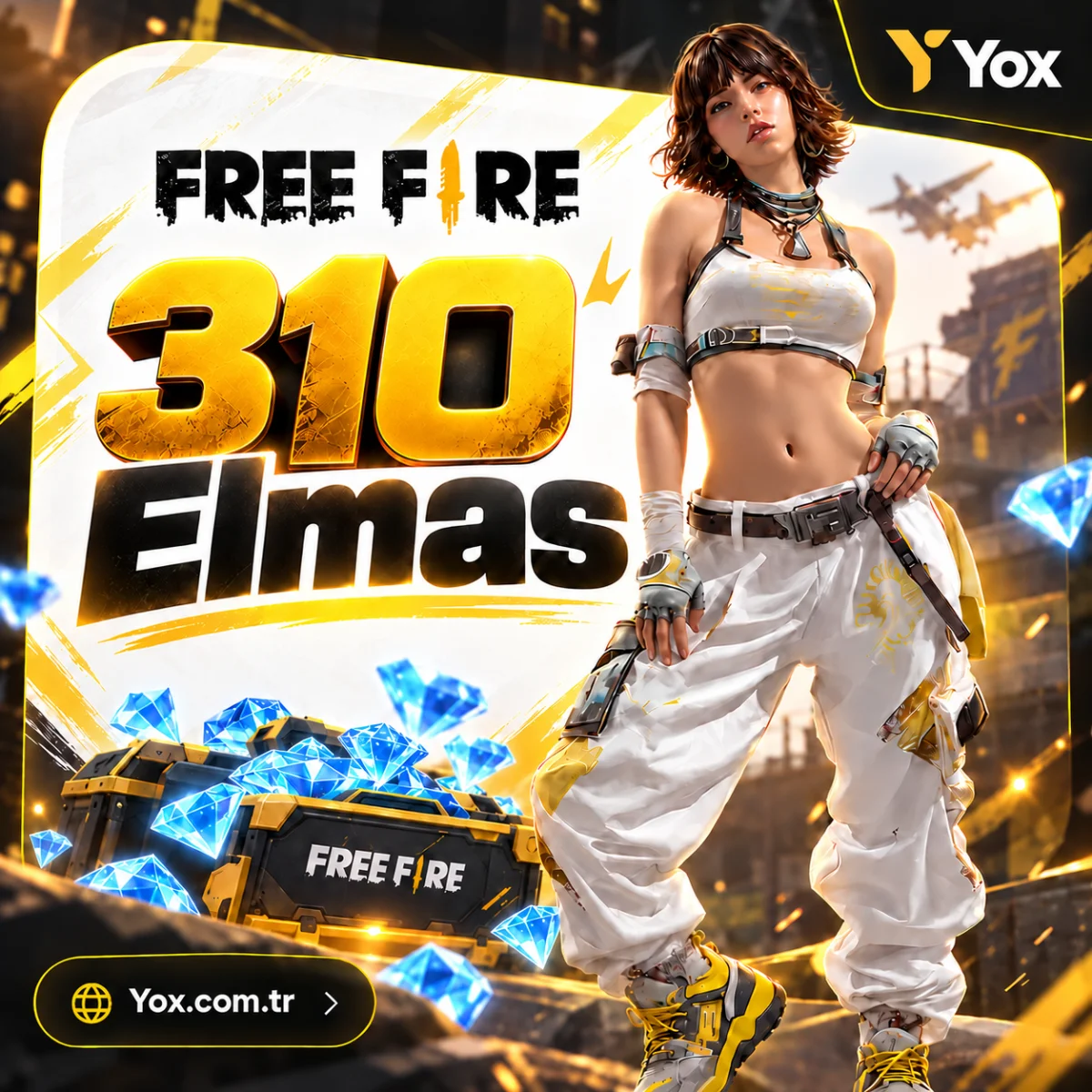 Free Fire 310 Elmas Satın Al
