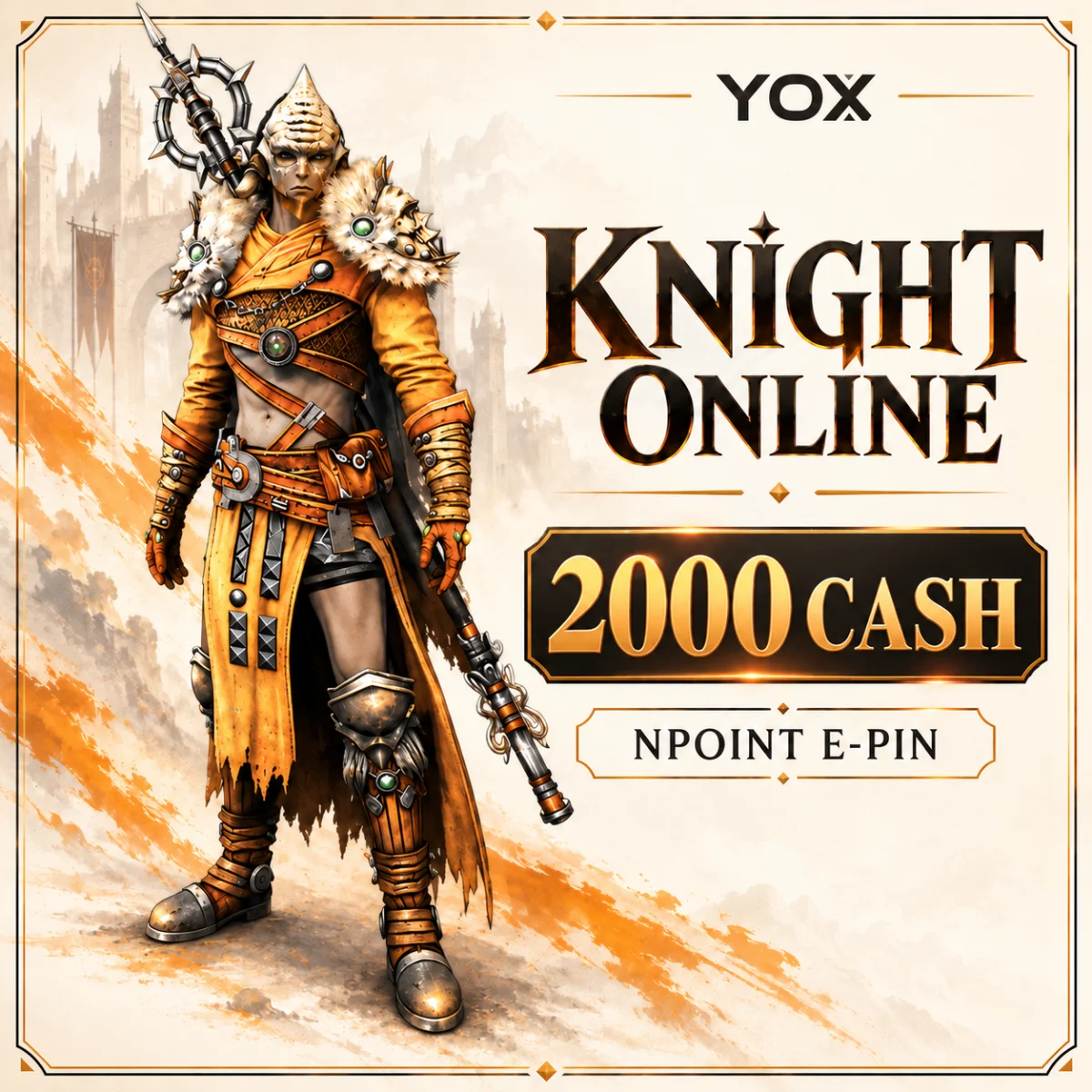 Knight Online 2000 Cash