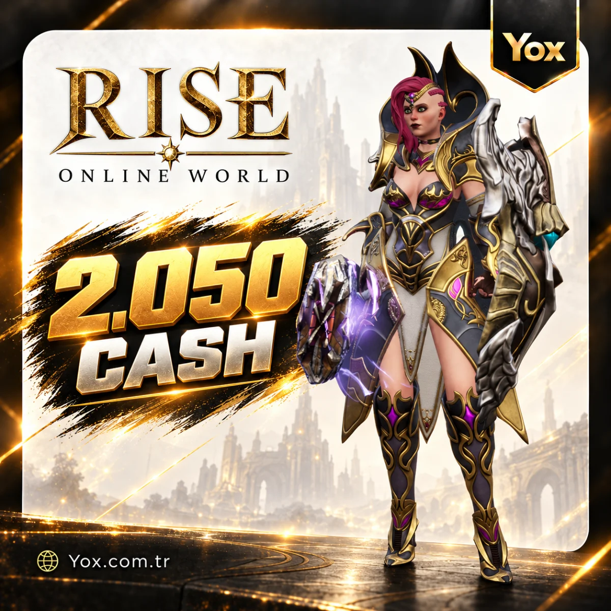 Rise Online Mobile 2050 Cash Satın Al