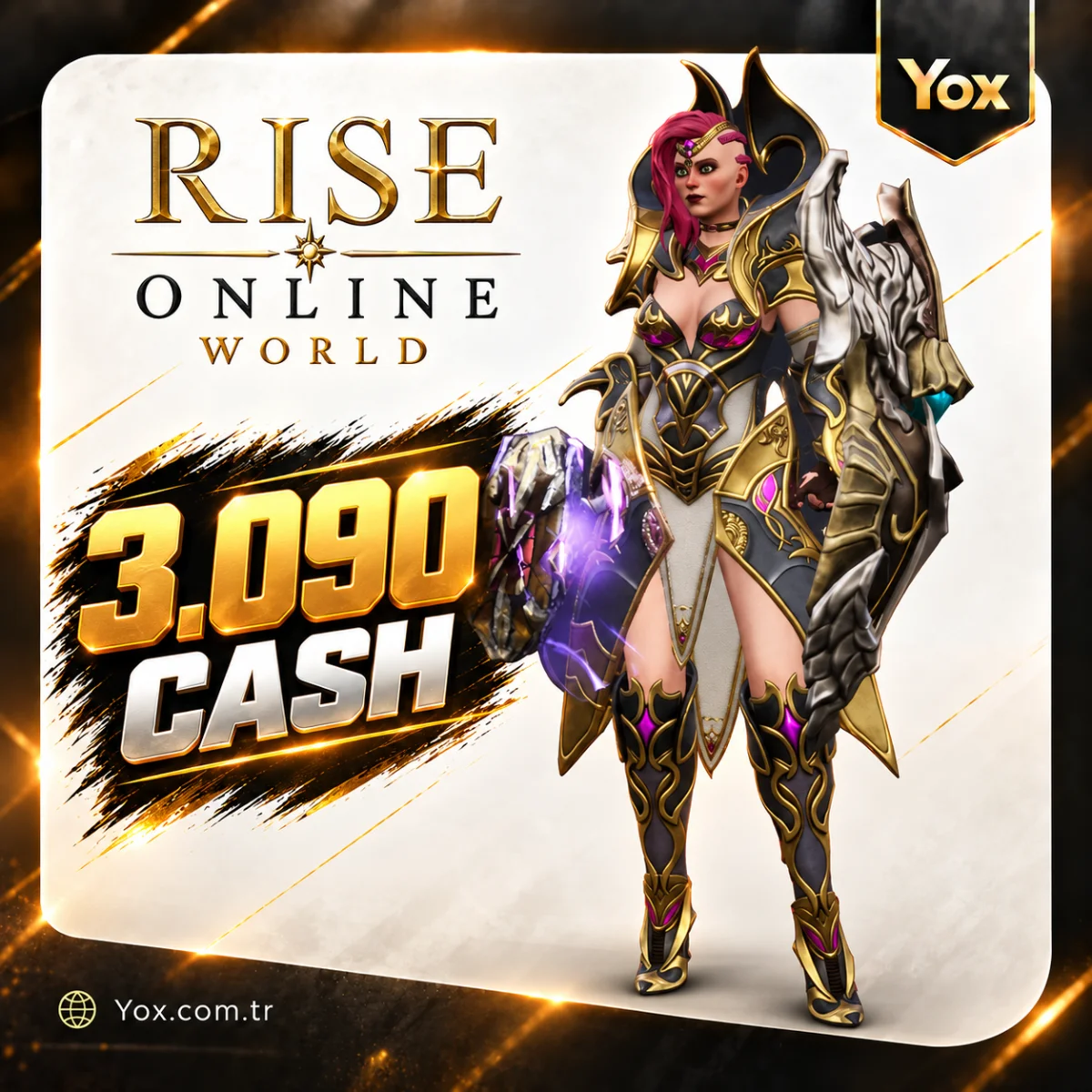 Rise Online Mobile 3090 Cash Satın Al