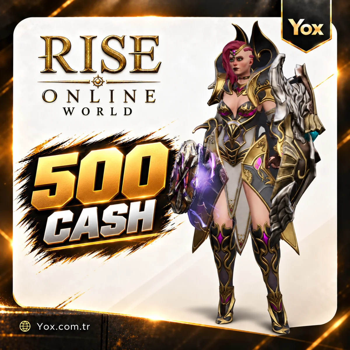 Rise Online World 500 Cash Satın Al