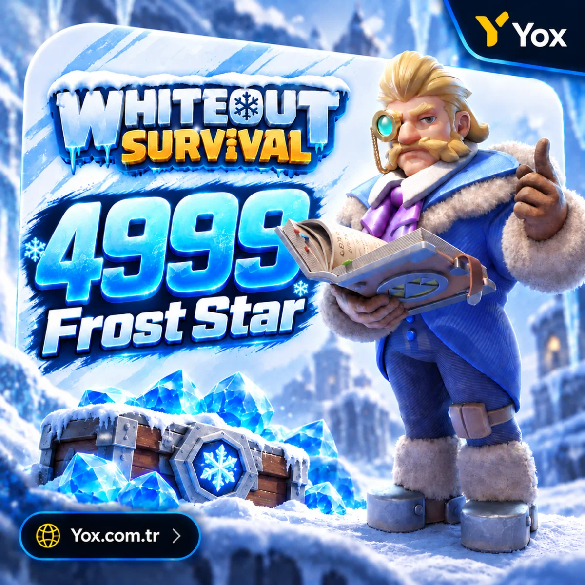 Whiteout Survival 4999 Frost Star Whiteout Survival 4999 Frost Star