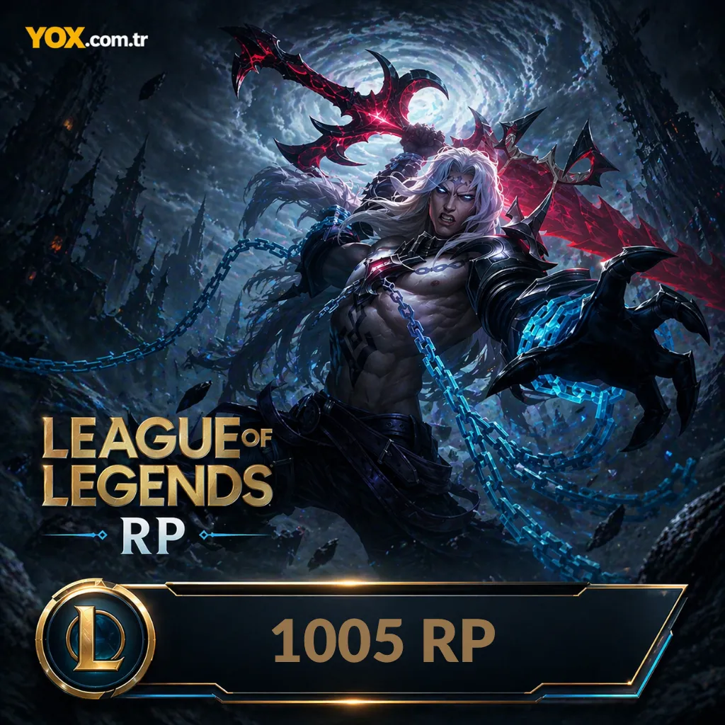 League Of Legends (LoL) 1005 RP Satın Al