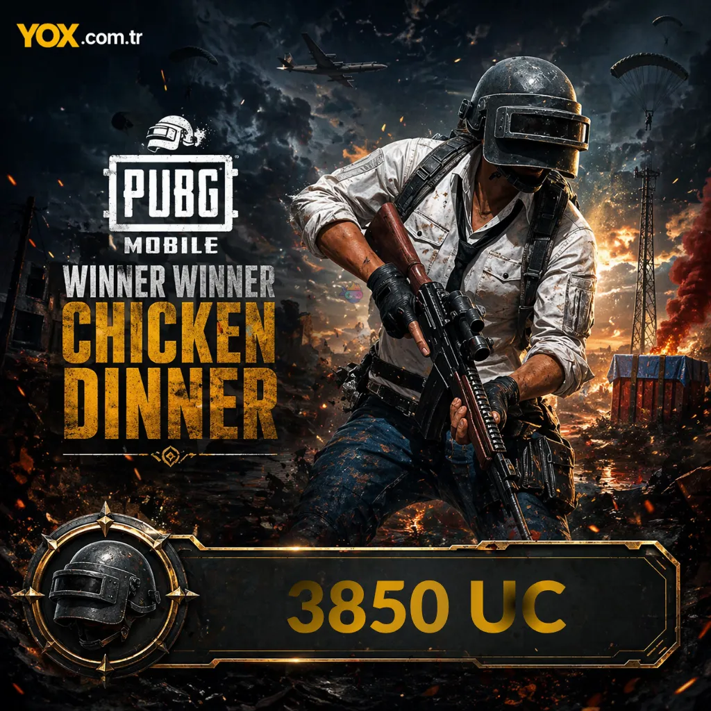 PUBG Mobile 3850 UC Satın Al