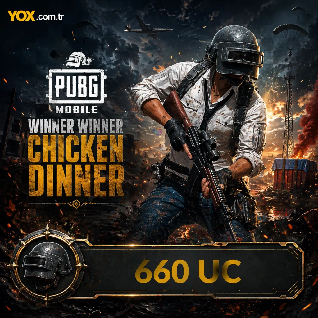 PUBG Mobile 660 UC Satın Al