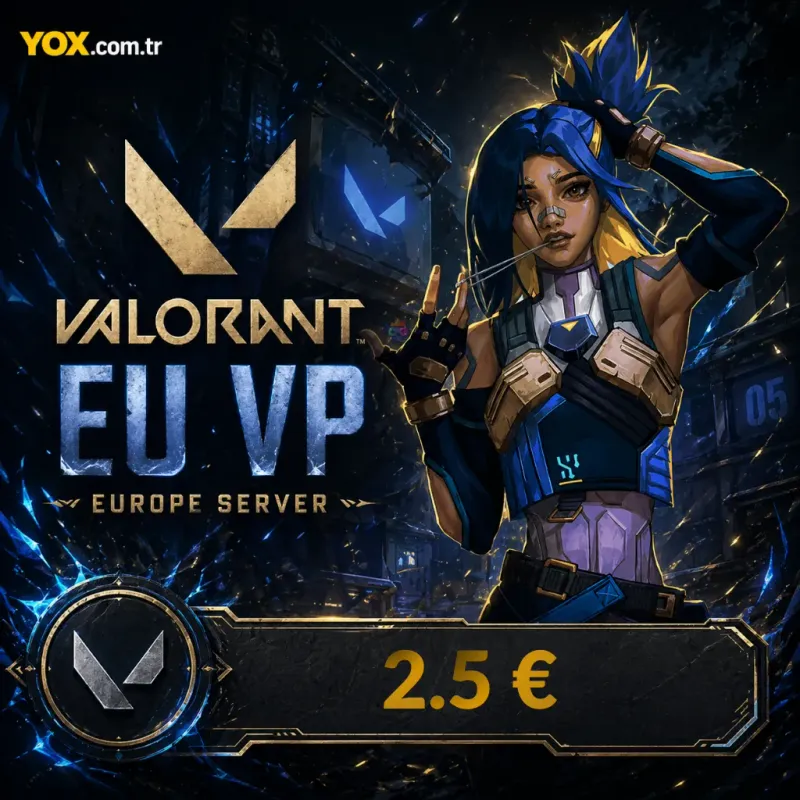 Valorant 2,5 € Points Satin Al