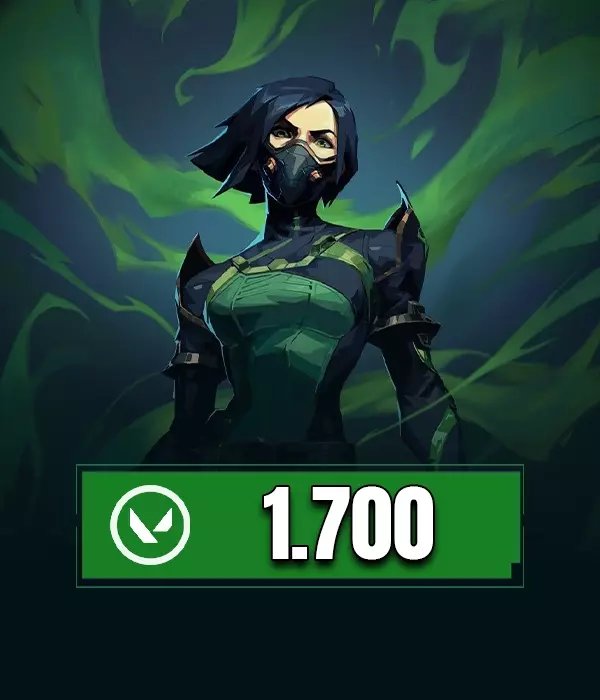 Valorant 1700 VP Satın Al