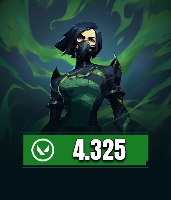 Valorant 4325 VP Satın Al